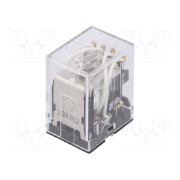 1 pcs x OMRON - MY4-02 24VDC - Relay: electromagnetic, 4PDT, Ucoil: 24VDC, Icontacts max: 5A, PCB