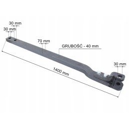 Complete lower hitch strip c 385 89452999