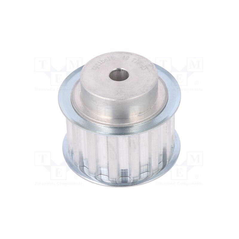 1 pcs x OPTIBELT - 40 T10 15-200ZA - Belt pulley, T10, W: 25mm, whell width: 40mm, Ø: 45.9mm, aluminium