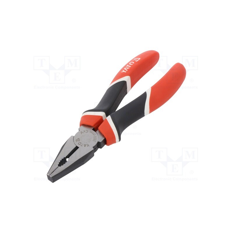 1 pcs x YATO - YT-1942 - Pliers, universal, induction hardened blades, 200mm