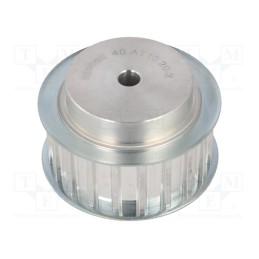 1 pcs x OPTIBELT - 40 AT10 20-200ZA - Belt pulley, AT10, W: 25mm, whell width: 40mm, Ø: 61.8mm, aluminium