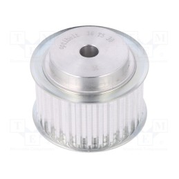 1 pcs x OPTIBELT - 36 T5 30-200ZA - Belt pulley, T5, W: 25mm, whell width: 36mm, Ø: 46.95mm, aluminium