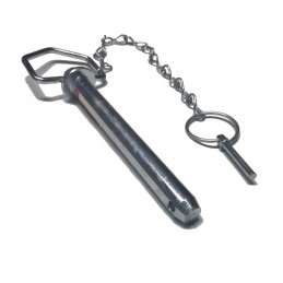 Straight pin pin with handle and cotter pin 19x162