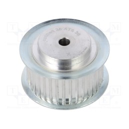 1 pcs x OPTIBELT - 36 AT5 36-200ZA - Belt pulley, AT5, W: 25mm, whell width: 36mm, Ø: 56.05mm, aluminium
