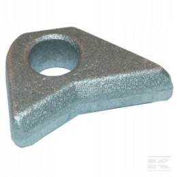 Loader bucket bolt, eyelet M25