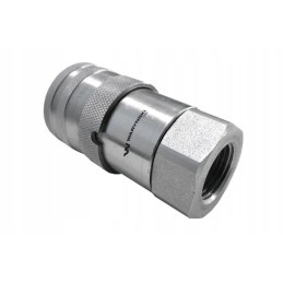Dry hydraulic quick connector, G1 socket, 4 in