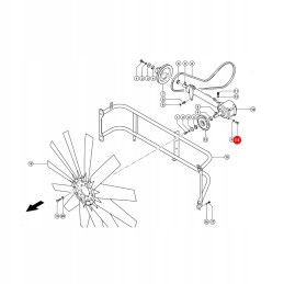 Screw M12x25 Claas 236056 0 original