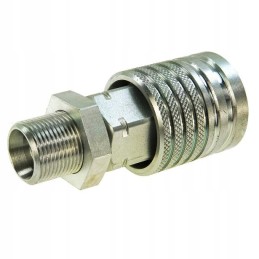 Hydraulic socket, Euro ISO valve, M22x1 5x24mm