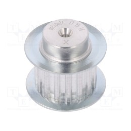 1 pcs x OPTIBELT - 27 T5 16-200ZA - Belt pulley, T5, W: 16mm, whell width: 27mm, Ø: 24.6mm, aluminium