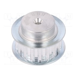 1 pcs x OPTIBELT - 21 T5 18-200ZA - Belt pulley, T5, W: 10mm, whell width: 21mm, Ø: 27.8mm, aluminium