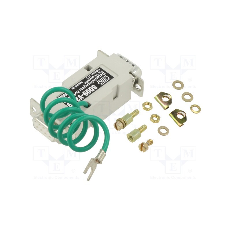 1 pcs x OBO BETTERMANN - SD09-V24 9 - Surge arrestor, Type 3, 0.34kA, on cable, -40÷80°C, IP40, 18VDC