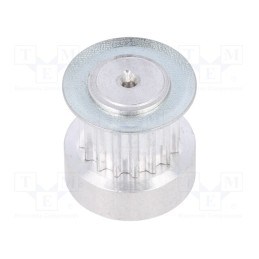 1 pcs x OPTIBELT - 16 T2,5 16-200ZA - Belt pulley, T2.5, W: 4, 6mm, whell width: 16mm, Ø: 12.2mm, aluminium
