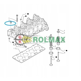 Pipe cap 1 2 14 new holland 4895078