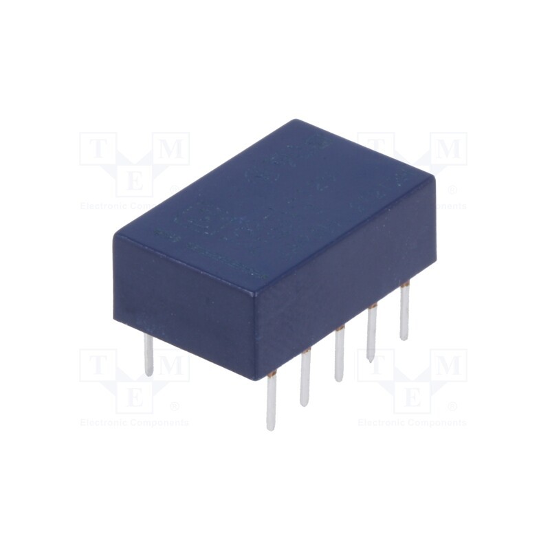 1 pcs x PANASONIC - TQ2-L-12V - Relay: electromagnetic, DPDT, Ucoil: 12VDC, Icontacts max: 2A, PCB