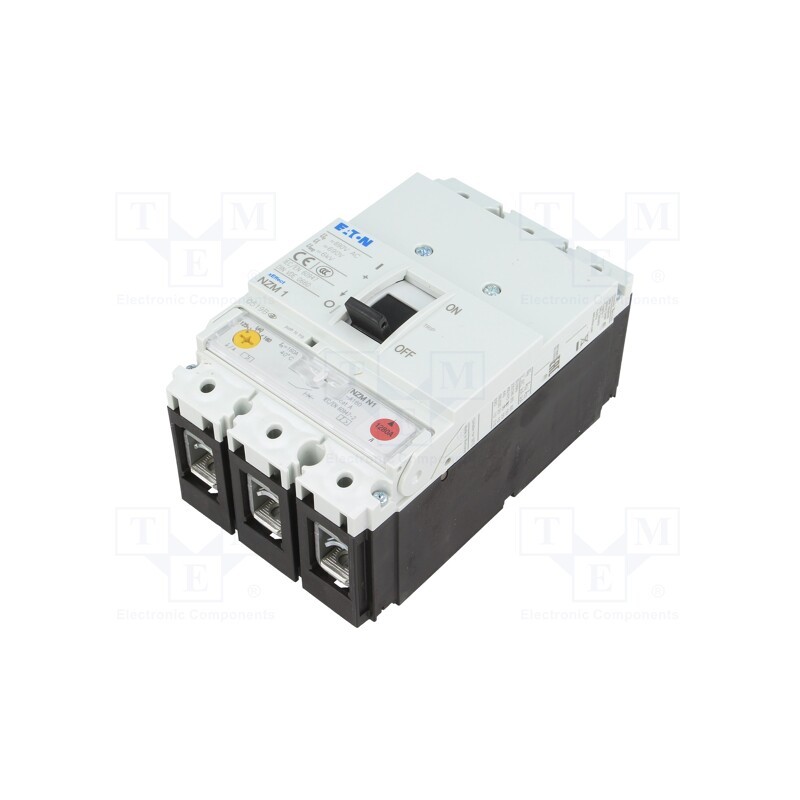 1 pcs x EATON ELECTRIC - NZMN1-A160 - Power breaker, Poles: 3, screw type, Inom: 160A, NZM, IP20, -25÷70°C