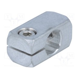 1 pcs x ELESA+GANTER - GN 478-B12-M5-MT - Mounting coupler, D: 12mm, S: 10mm, W: 16mm, H: 16mm, L: 32mm