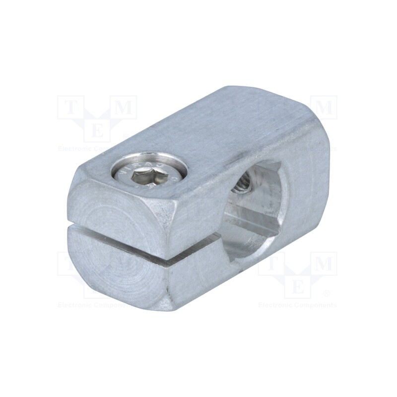 1 pcs x ELESA+GANTER - GN 478-B12-M5-MT - Mounting coupler, D: 12mm, S: 10mm, W: 16mm, H: 16mm, L: 32mm