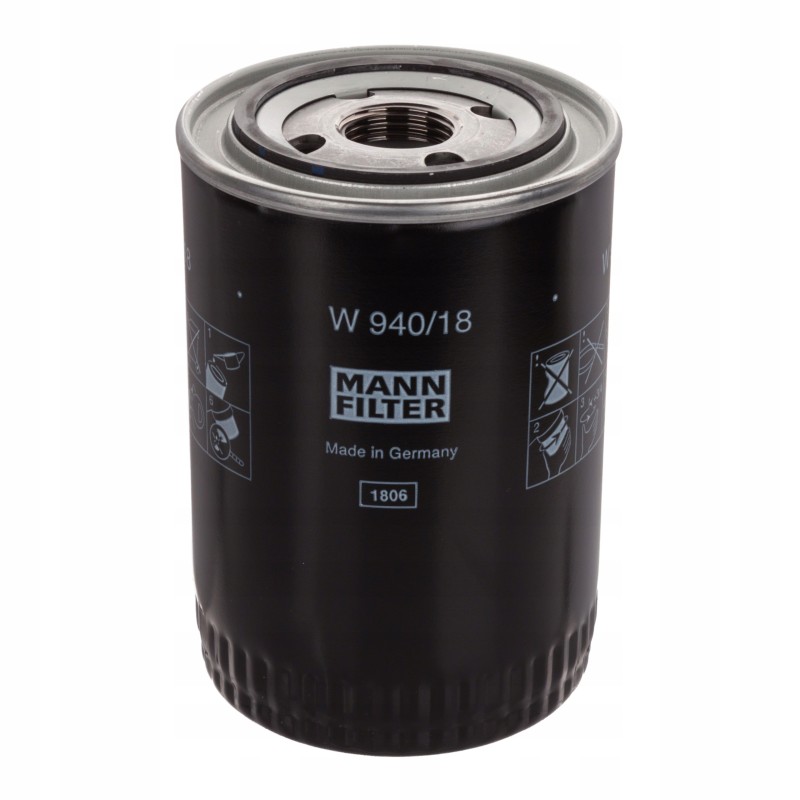 Oil filter mann w940 18 deutz 01182553