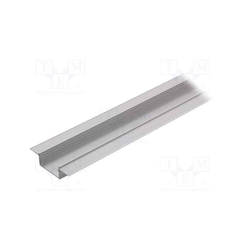 1 pcs x TOPMET - V3130020S - Profiles for LED modules, natural, L: 1m, VARIO30-04, aluminium