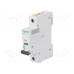 1 pcs x SCHNEIDER ELECTRIC - A9F05102 - Circuit breaker, 230VAC, Inom: 2A, Poles: 1, for DIN rail mounting