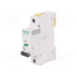 1 pcs x SCHNEIDER ELECTRIC - A9F05101 - Circuit breaker, 230VAC, Inom: 1A, Poles: 1, for DIN rail mounting