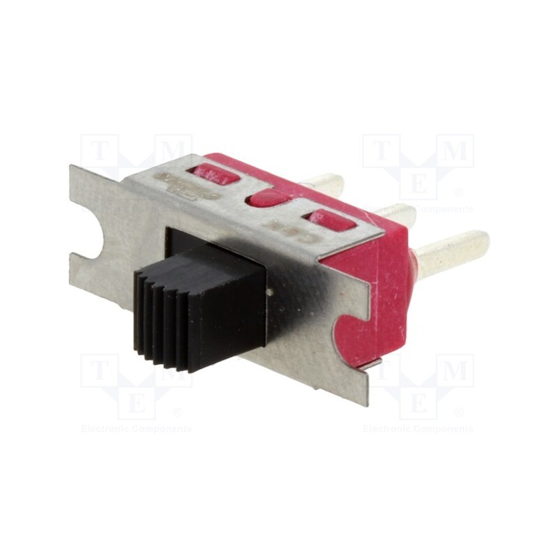 1 pcs x C&K - 1101M1S3CQE2 - Switch: slide, Pos: 2, SPDT, 6A/120VAC, 6A/28VDC, ON-ON, on panel