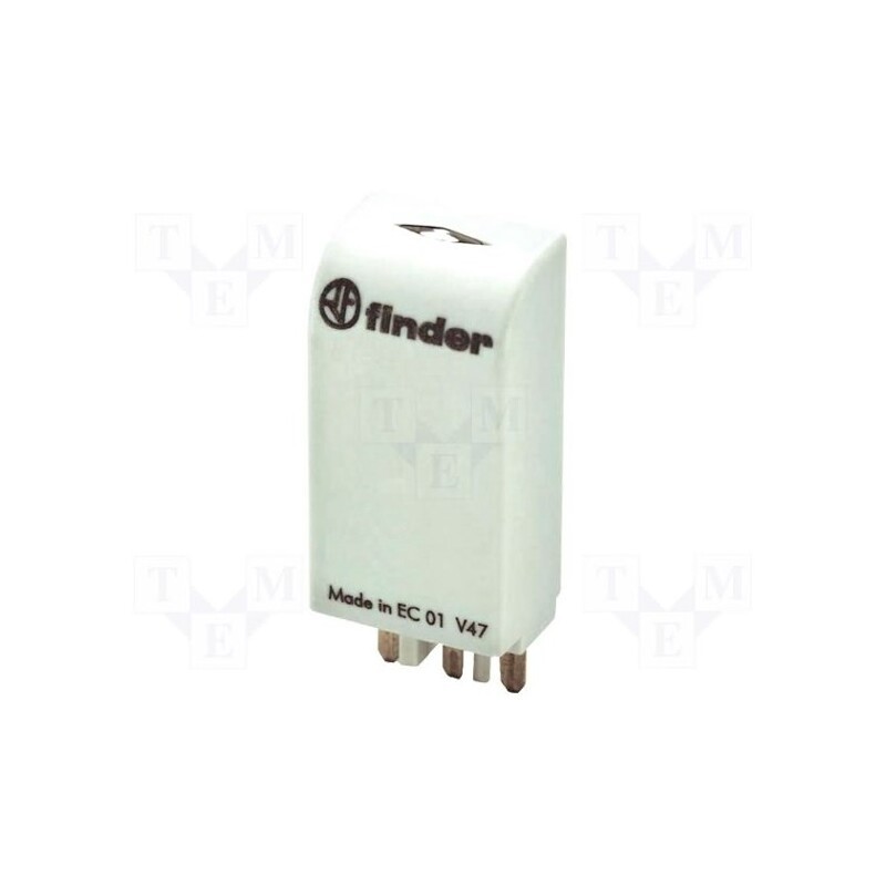 1 pcs x FINDER - 99.02.9.220.99 - Module protecting, socket, Indication: LED, Colour: green