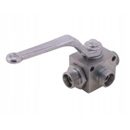3-way hydraulic ball valve 3 2 m22x1 5 15