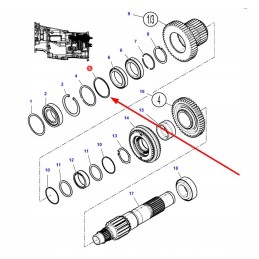 4300002m1 spacer 0 35 mm