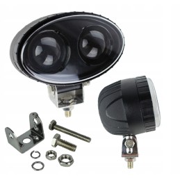 2 LED lamp 10w 12 24v blue, strong sprayer