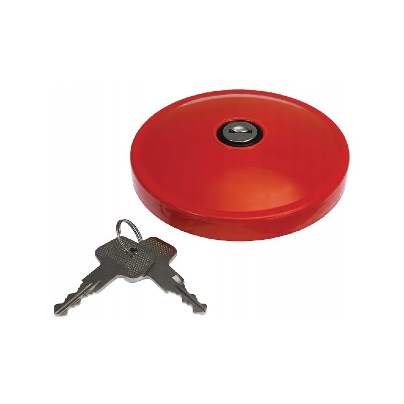 Fuel filler cap with key