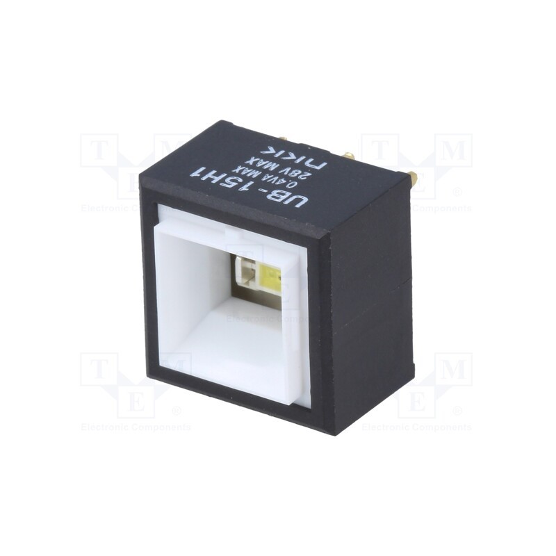 1 pcs x NKK SWITCHES - UB15SKG035D - Switch: push-button, Pos: 2, SPDT, 0.01A/28VAC, 0.01A/28VDC, 200MΩ