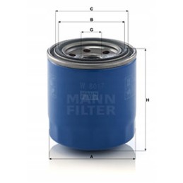 Mann oil filter hyundai santa fe ii cm