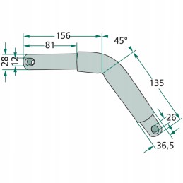 Pin cat. 2 3 20013055 granite