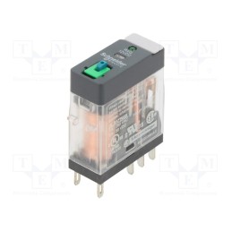 1 pcs x SCHNEIDER ELECTRIC - RXG22JD - Relay: electromagnetic, DPDT, Ucoil: 12VDC, 5A, 5A/250VAC, 5A/30VDC