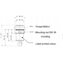 PTO stop switch massey ferguson 4270311m2