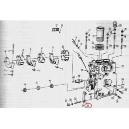 Cylinder block spacer c 330 501017