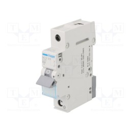 1 pcs x HAGER - MCS125 - Circuit breaker, 230/400VAC, Inom: 25A, Poles: 1, Charact: C, 6kA
