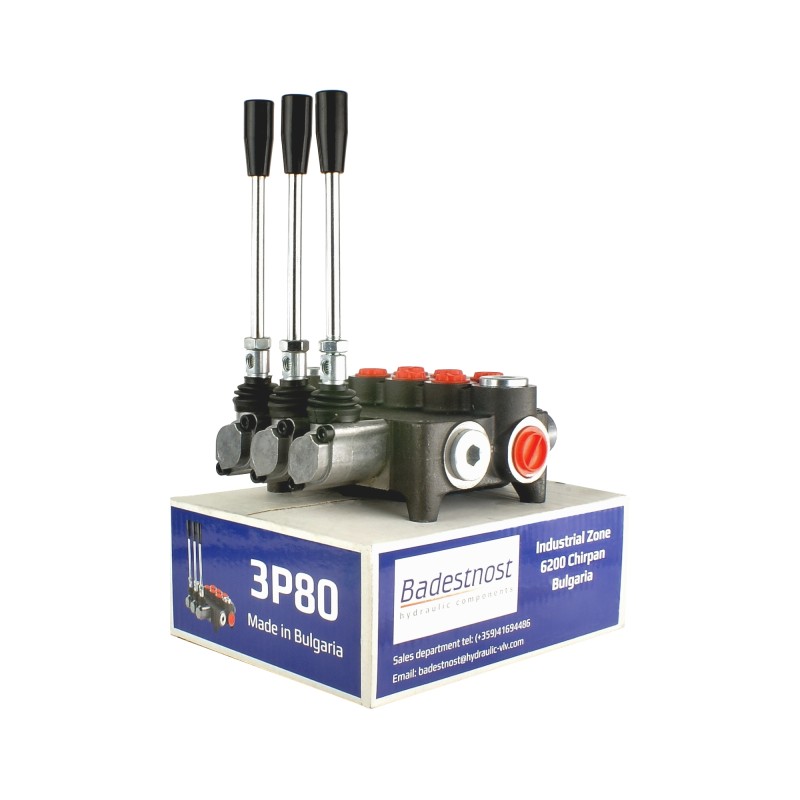 Hydraulic distributor 3s 80l 3xa1 badestnost