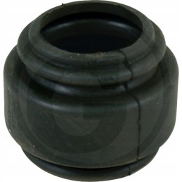 Cover for the cross shaft of the articulated steering system