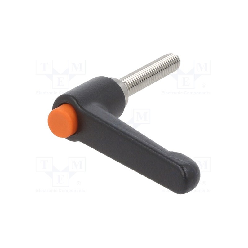 1 pcs x ELESA+GANTER - GN 303.1-45-M6-32-SW-O - Lever, adjustable, Lever length: 45mm, Slider height: 26.5mm