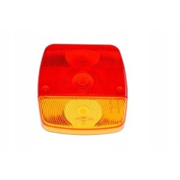 Rectangular trailer combination lamp shade W18