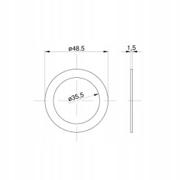 Torque multiplier friction washer c 385 801260