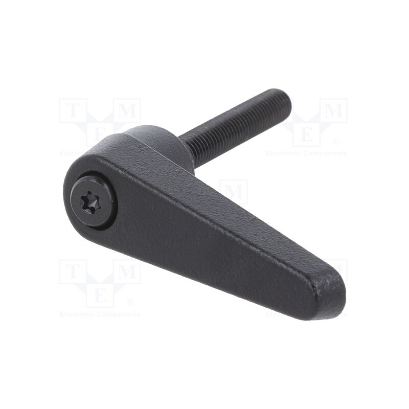 1 pcs x ELESA+GANTER - GN 101-18-M8-40-SW - Lever, adjustable, Thread len: 40mm, Lever length: 62mm