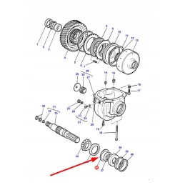 3033342m1 spacer 70 x 80 x 0 4
