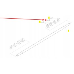 100043648 rubber sleeve for sieve suspension