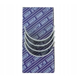 Set of p1 nominal bimetallic connecting rod bearings