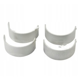 Set of p1 nominal bimetallic connecting rod bearings