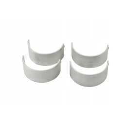 Set of p1 nominal bimetallic connecting rod bearings