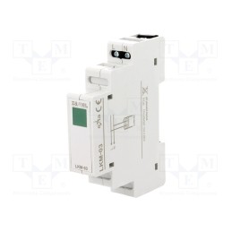1 pcs x ZAMEL - LKM-03-20 - Module: voltage indicator, 230VAC, IP20, for DIN rail mounting
